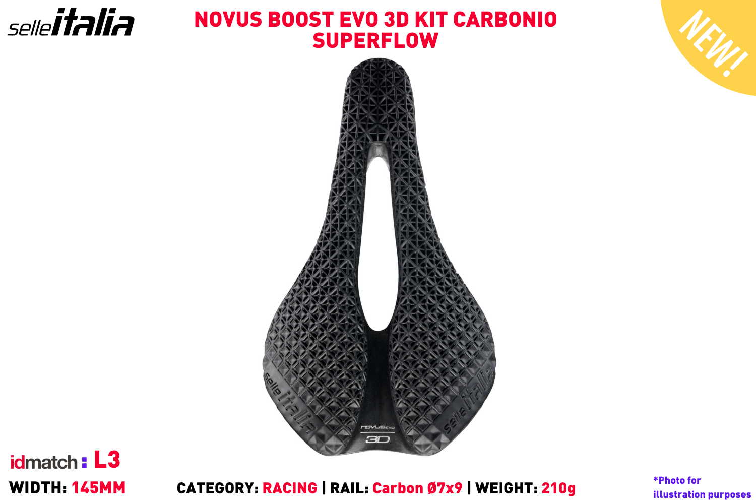 Novus Boost EVO Kit Carbonio Superflow | Hup Leong Company | The